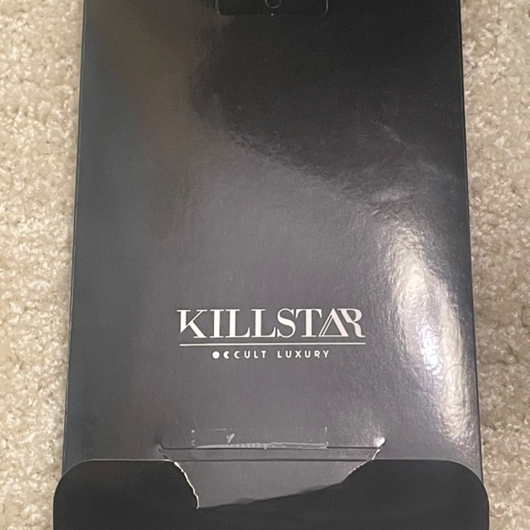 Killstar Mesh Stockings Black Gerta - Picture 2 of 2